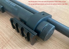 CNC Machined Aluminum Barrel Band – Crosman [2240/2250/2300]