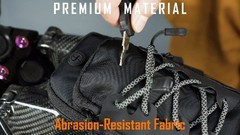 Electric Dirt Bike Storage Bag, Water-Resistant Pouch for Phone & Tools, Fits Su