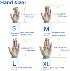 Archery Gloves Leather Practice Hunting Three Finger Protector for Youth Adul…