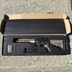 Double Eagle Matrix Calico Jack M908B Airsoft M4 AEG Rifle (read description)