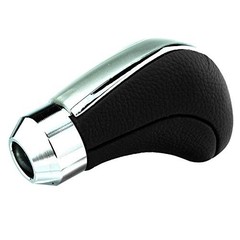 Silver 5 Speed Shift Knob—Aluminum Alloy Car Gear Stick—Weighted Shift Knob