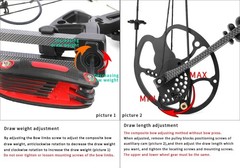 Compound Bow Kit, Hunting & Targeting, Limb Made in USA, Draw Weight 0-70 lbs…