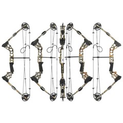 20-70lbs Bowfishing Set Adjustable Archery Compound Bow Fishing Hunt 320fps