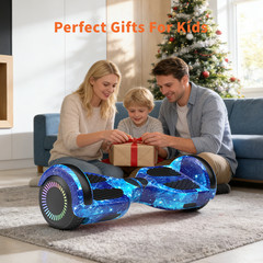 Hoverboard Electric for Kids Bluetooth Self-Balancing Scooter LED Light UL 2272
