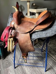 Simco Western Barrel Saddle 14.5” Seat, Good Condition, Ready to Ride!
