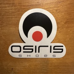 Vintage 1990’s Osiris Skate Shoes “Logo” Skateboard Sticker
