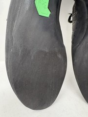 Evolv Climbing Shoes Black Lime Aggressive Approach Men’s Size 11.5 Used