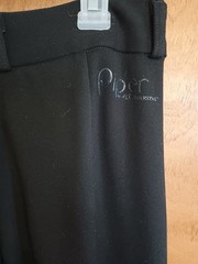 New Piper Knit High-Rise Boot Cut Breeches Knee Patch~Large~ 34Long