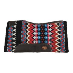 Klassy Cowgirl 28″ x 30″ Sundance Sunset Contoured Wool Top Saddle Pad w/ Felt