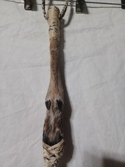 New Hand Made Horse Whip, Handle Made Of Deer. 34″ Long, High Quality Bull Whip.