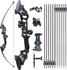 Recurve Bow and Arrow Set for Adult Beginners, 30-40 Lbs