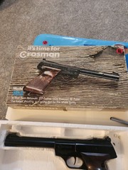 Crossman 454 CO2 BB Pistol Vintage In The Box Excellent And A Working Bb Gun #2