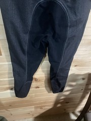 Ovation Riding Pants Breech Women 36R Black Equestrian