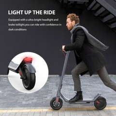 Electric Scooter,Up to 15MPH,Dual Suspension 500W Fast Charging Scooter Adults