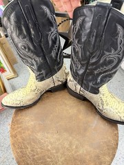 Pythons Original JB Dillon Western Cowboy Boots Phyton 8.5D