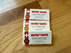 3 Packs – Bones Swiss Skateboard Bearings
