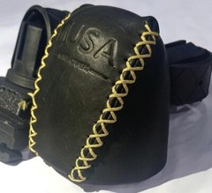 Traditional Black Leather 4 Arrow Bow Quiver
