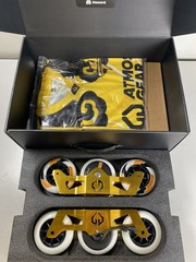 Atmos Gear Electric Skating Yellow Thunder Frames w/ Jersey & Spare Wheels