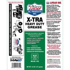 Lucas 10301LUCAS Oil X-Tra Heavy Grease – 14.5 Oz Tube