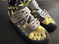 NEW – La Sportiva Tarantula Climbing Shoes Kiwi/Grey EU 34 / US M 2.5 / US W 3.5