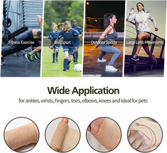 6pcs 2in Self Adhesive Bandage Wraps, Vet Wraps, 12 Colors to Choose, 5 Yard …