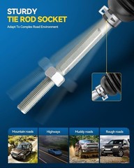 Electronic Power Steering Rack and Pinion Compatible with Hyundai Santa Fe 20…