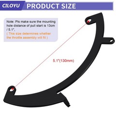 Throttle Control Linkage Bracket Kit Compatible with Predator 79cc 3.0HP LIFA…