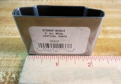 Pair of Blevins BUCKLES for Western Saddle Stirrup 2″ Leather w/ vertical posts