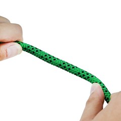 3/8 «x 100′ Black&Green Braided Polyester Arborist Rigging Rope Garden 3250lbs