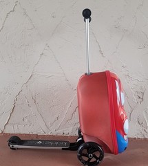 Kiddietotes Race Car Pack N’ Go Scooter