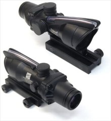 Trijicon type ACOG TA31B scope replica x4 RED reticle light emitting model
