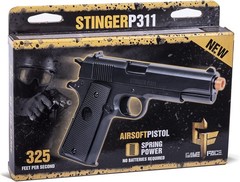 CrosmanCrosman Elite Stinger Airsoft Pistol 325 FPS Clear