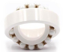 1Pcs 1306 Self-aligning ball Zirconia Full Ceramic Bearing 30*72*19mm