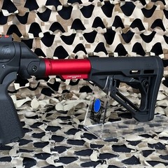 NEW Lancer Tactical AirTac Customs Gen 3 Airsoft Gun – Red (LT-AIRTAC-G3-R)