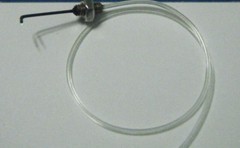 Davis .019 Green fiber optic pin with 8″ tail for davis scopes