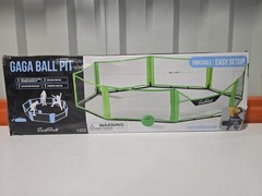 Eastpoint Gaga Ball Pit: Steel Toss Game Set for 4+ Players