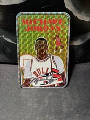 1988 USA to present Michael Jordan Gold Prism Jewel Vending Machine Sticker
