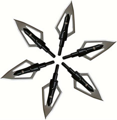 Archery 100 Grain Hunting Broadheads Arrowheads Arrow Heads Tips for Shooting