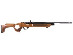 Hatsan Flash Wood QE .25 Cal PCP Air Rifle with 150x Pellets and Targets Bundle