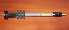 Bee Stinger MicroHex 8″ Stabilizer in Grey Finish- B Stinger