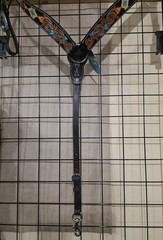 BRAND NEW Weaver Turquoise Cross Collection Navajo Arrow Contoured Breast Collar