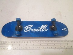 Braille Skateboarding Hand Board 11″ Long Few Scratches on Bottom Normal Use