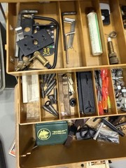 Broadhead Archery Arrowhead Blades LOT Adapters Tackle Box