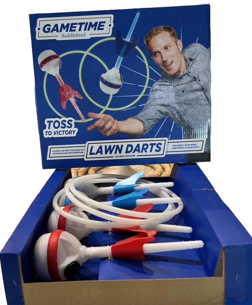 Ring Toss Game LED Light Up, Indoor or Outdoor Game New