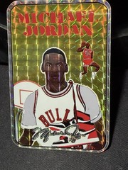 1988 USA to present Michael Jordan Gold Prism Jewel Vending Machine Sticker