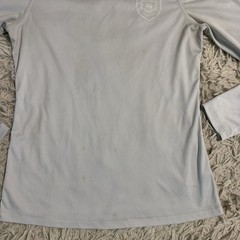 Women’s Medium Grey Asmar Equestrian Long Sleeve Horseback Riding Sunshirt