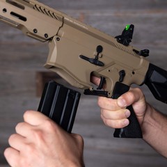 Barra Airguns 400E Full Auto Electric BB Gun Tan