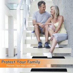 Black Anti-Slip Grip Tape, 12-Pack, 6” x 30” – Protect Surfaces, Enhance Safety