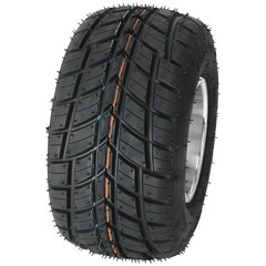 10×4.50-5 Go Kart Front Wheel Tire 5 Inch Aluminum Rim 3 Stud Rain Racing Cart