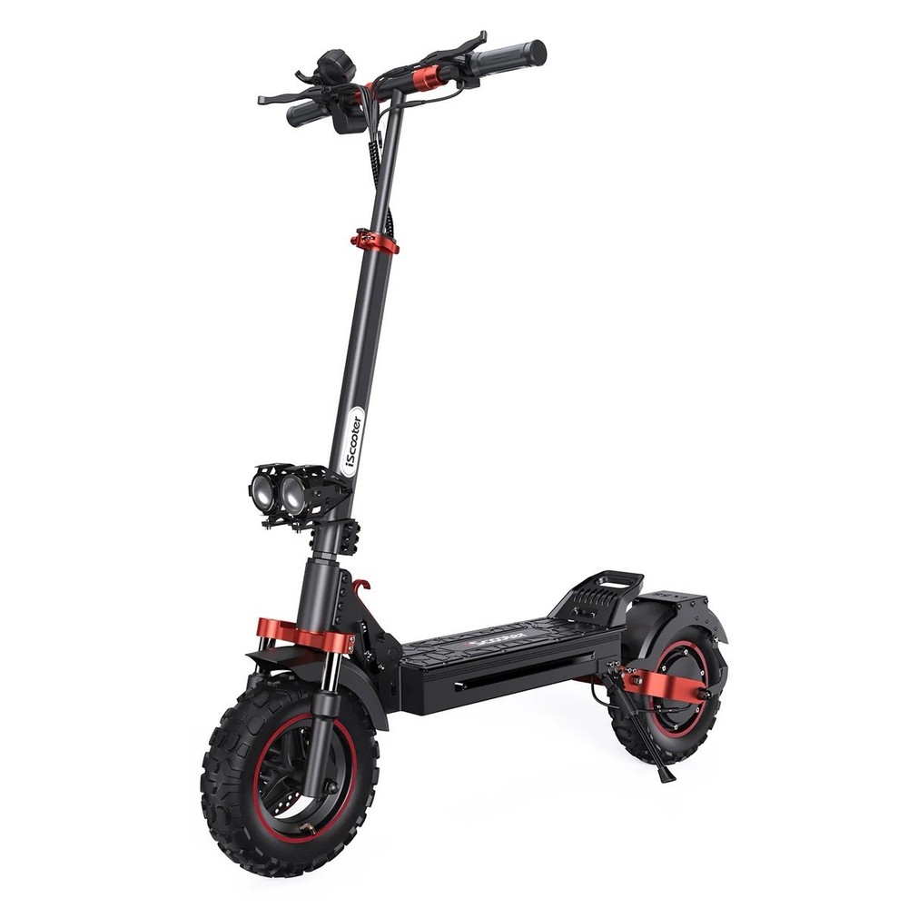 iScooter iX5S 11″ Offroad Electric Scooter 1000W 48V15Ah Folding E-Scooter 28MPH